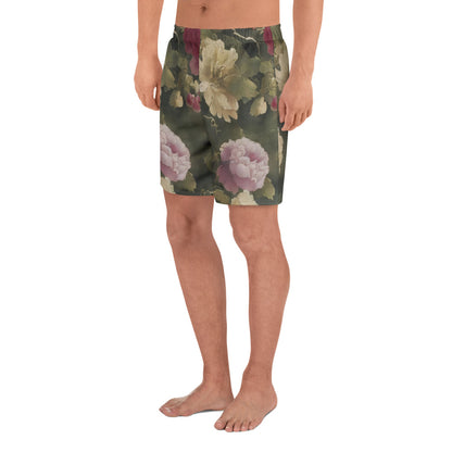 Men's Athletic Shorts - Blossoms in Harmony