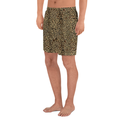 Men's Athletic Shorts - Cheetah Mosaic