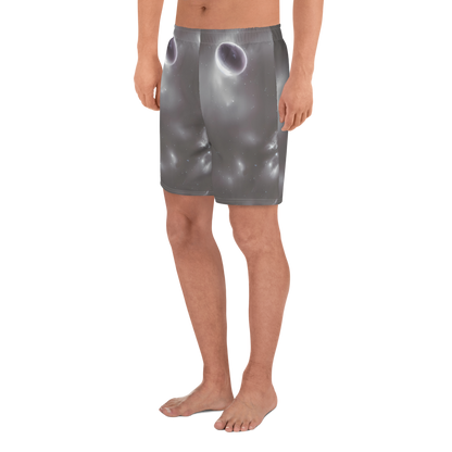 Men's Athletic Shorts - Silver Nebula