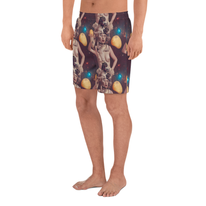 Men's Athletic Shorts - Nebula Siren