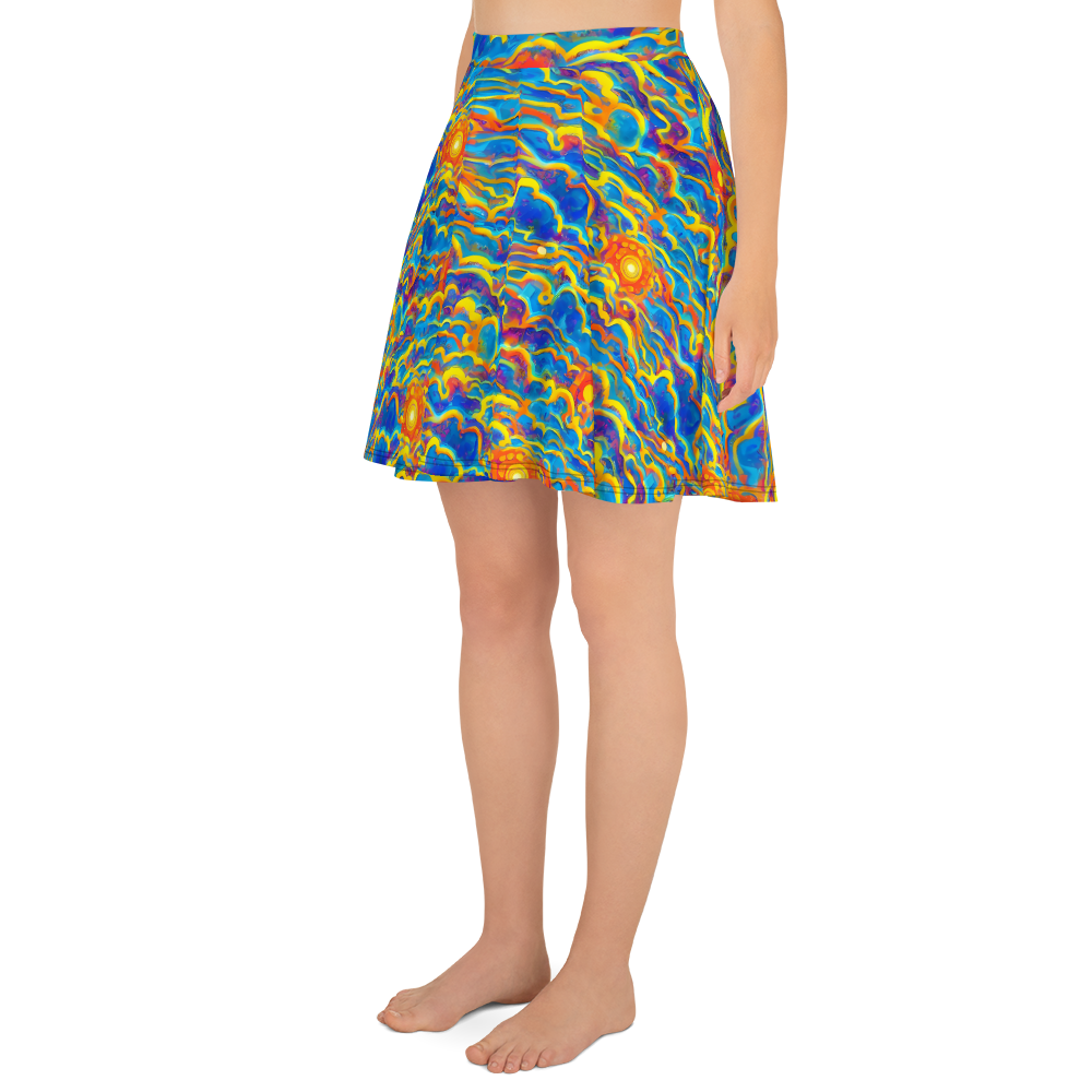 Skater Skirt - Chroma Ripple