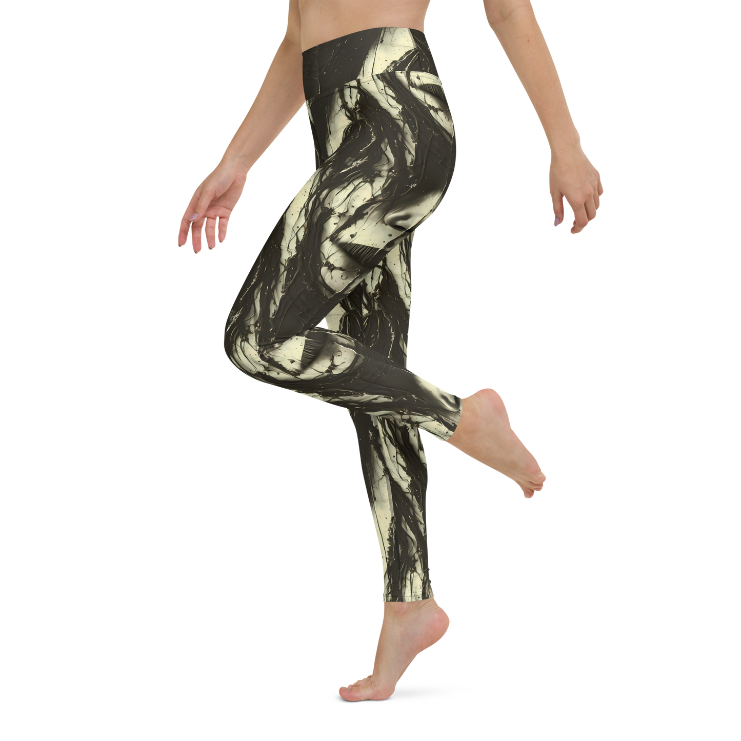 Yoga Leggings - Eclipse Veil