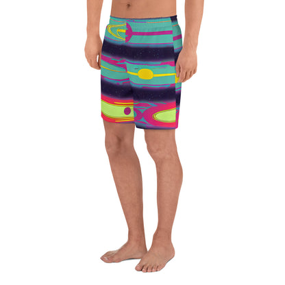 Men's Athletic Shorts - Astro Pop