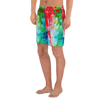 Men's Athletic Shorts - Eclectic Breeze