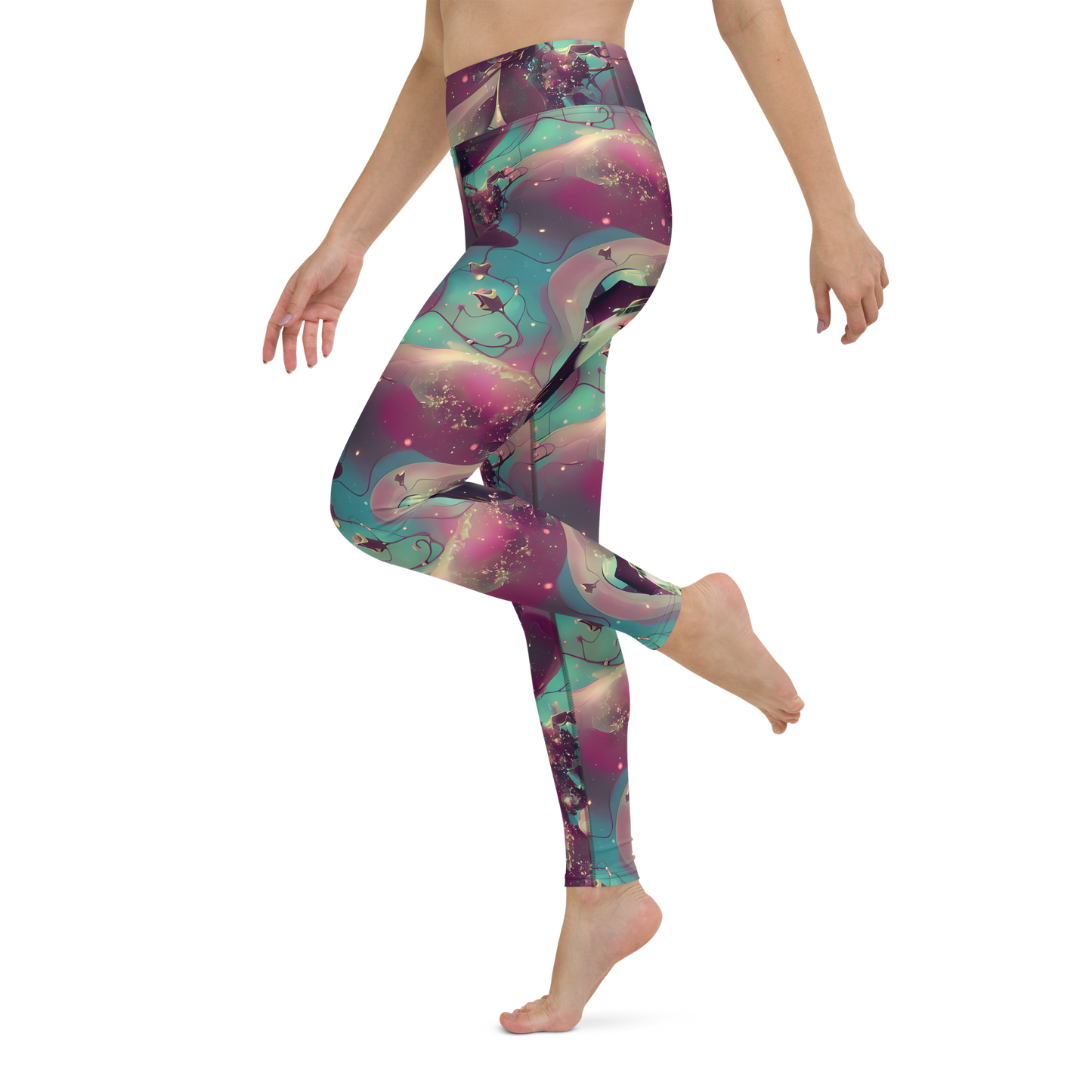 Yoga Leggings - Nouveau Galaxy