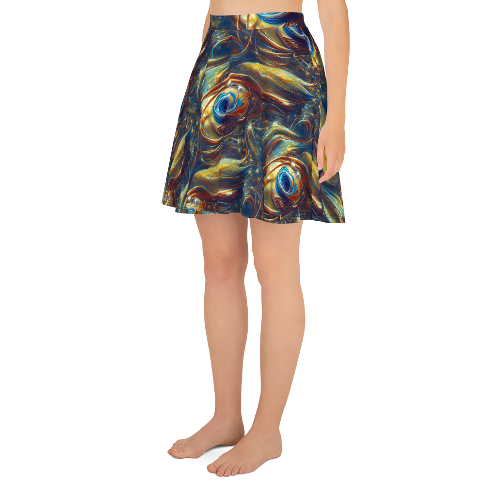 Skater Skirt - Celestial Vortex