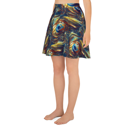 Skater Skirt - Celestial Vortex