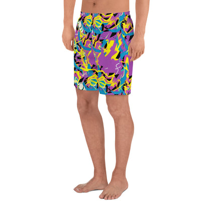 Men's Athletic Shorts - Galactic Sprawl