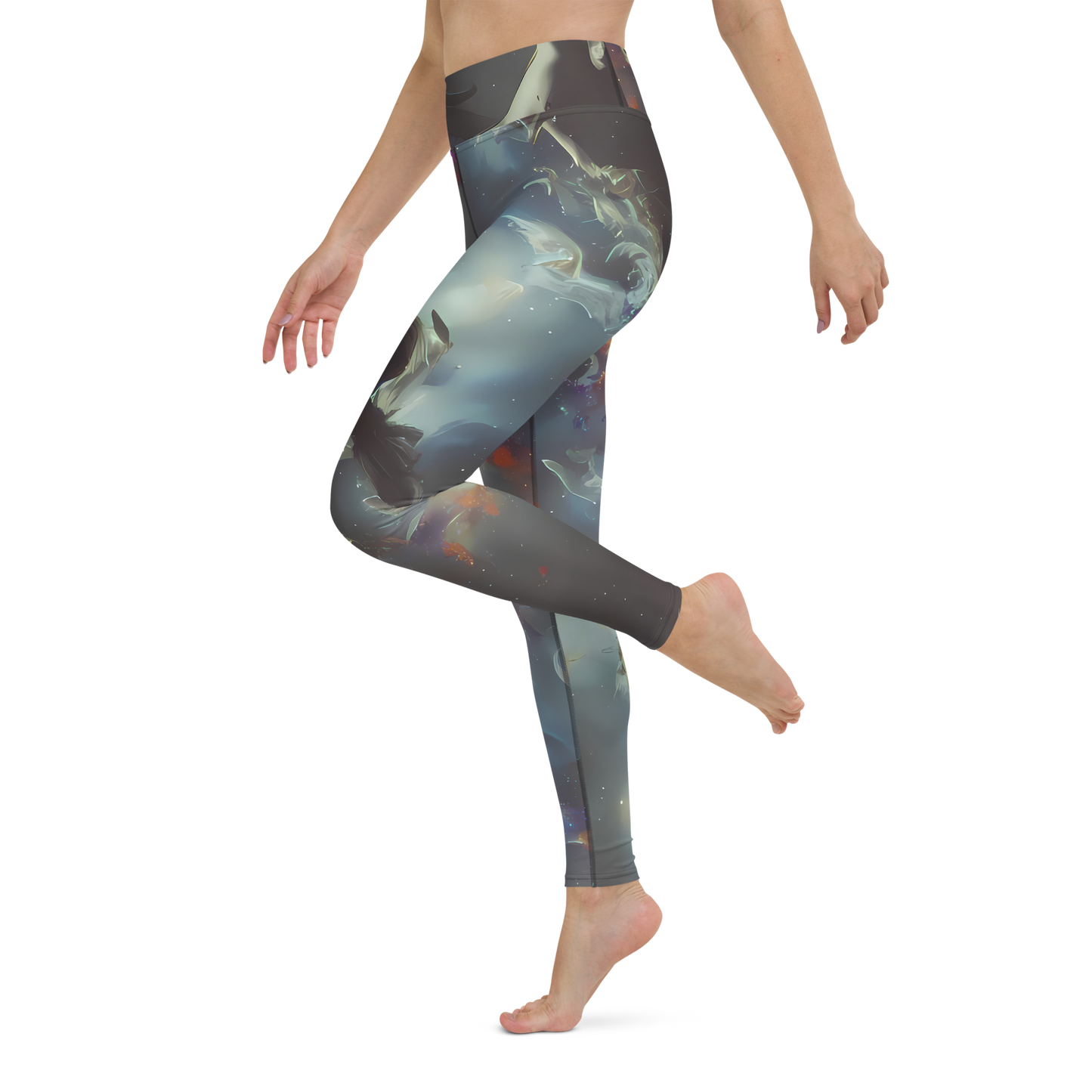 Yoga Leggings - Cosmic Dancer