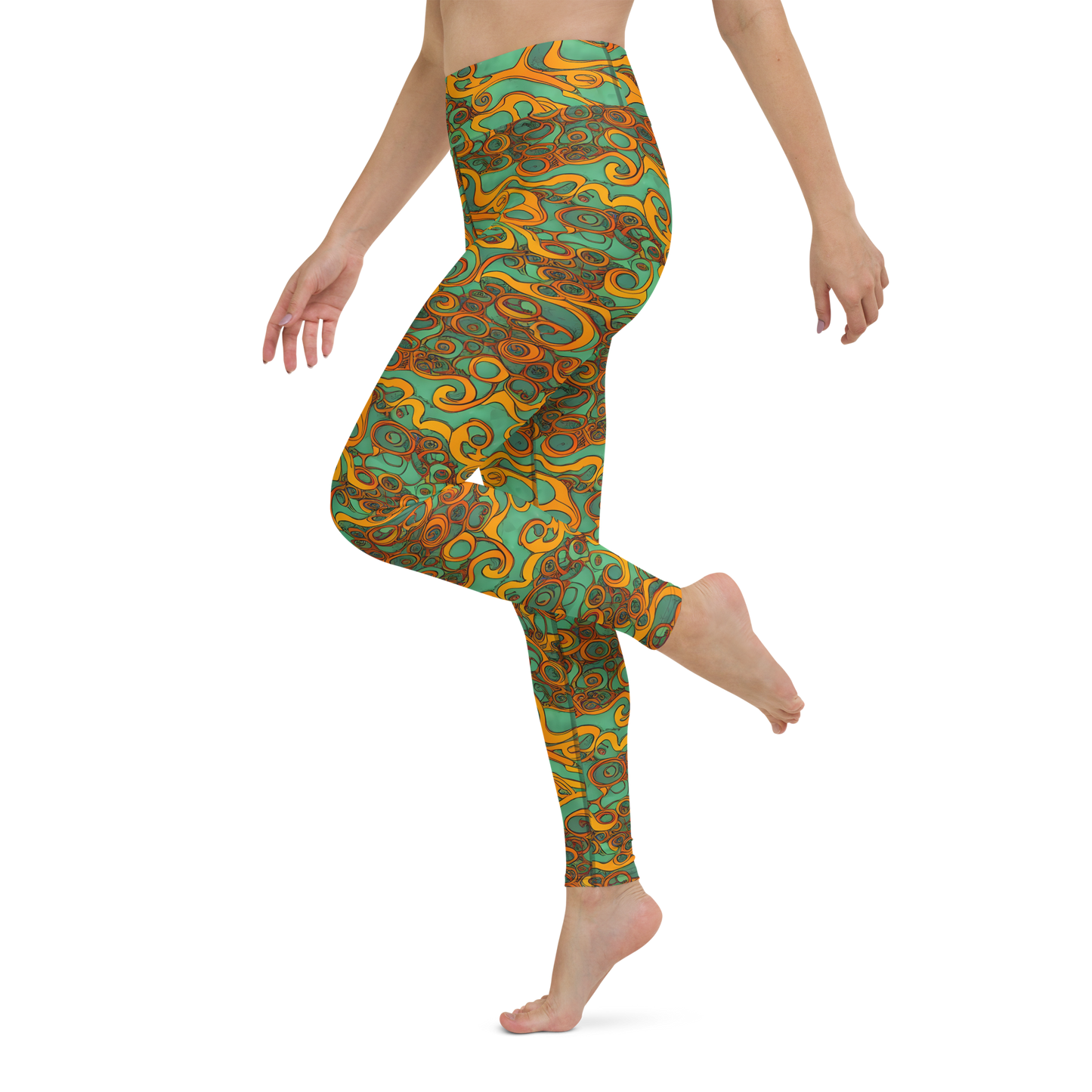 Yoga Leggings - Nebula Nodes