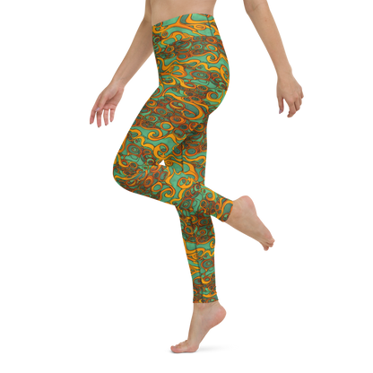 Yoga Leggings - Nebula Nodes