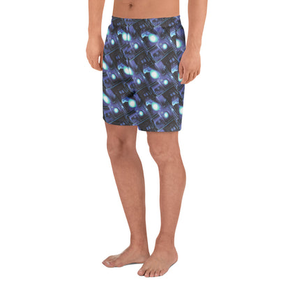 Men's Athletic Shorts - Galactic Circuit