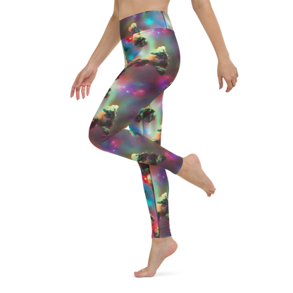 Yoga Leggings - Nebula Dreams