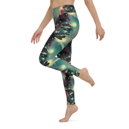 Yoga Leggings - Galactic Serpent