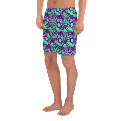 Men's Athletic Shorts - Alien Ripples