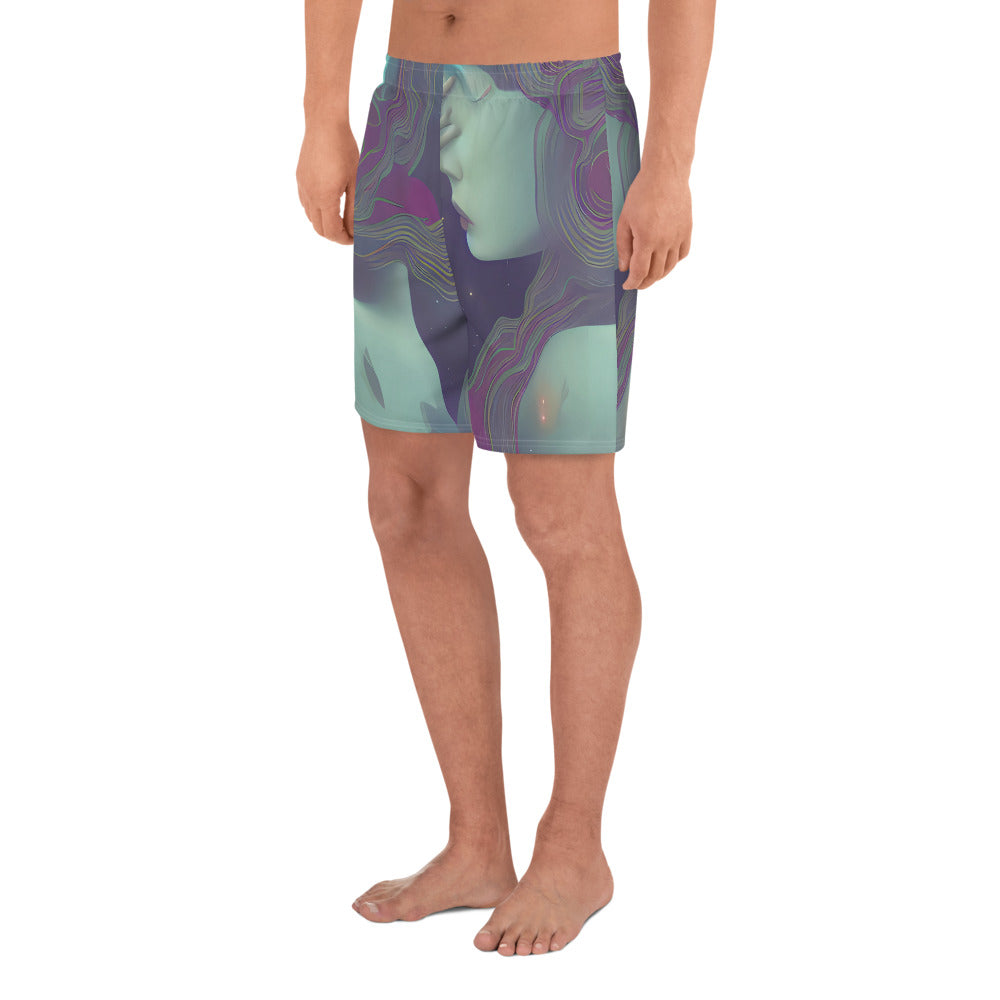 Men's Athletic Shorts - Ethereal Muse