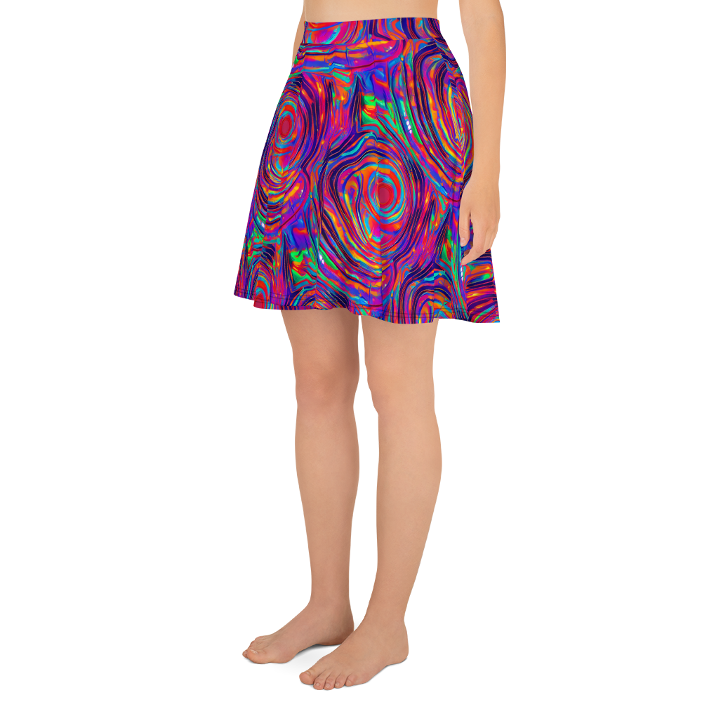 Skater Skirt - Quantum Spiral