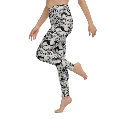 Yoga Leggings - Crater Swirl