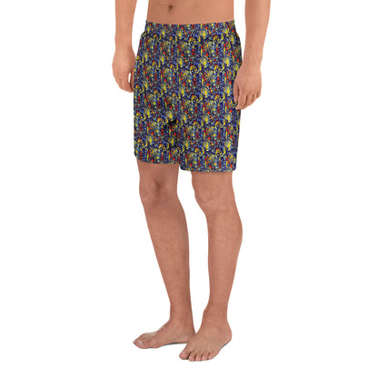 Athletic Long Shorts - Dynamic Doodles