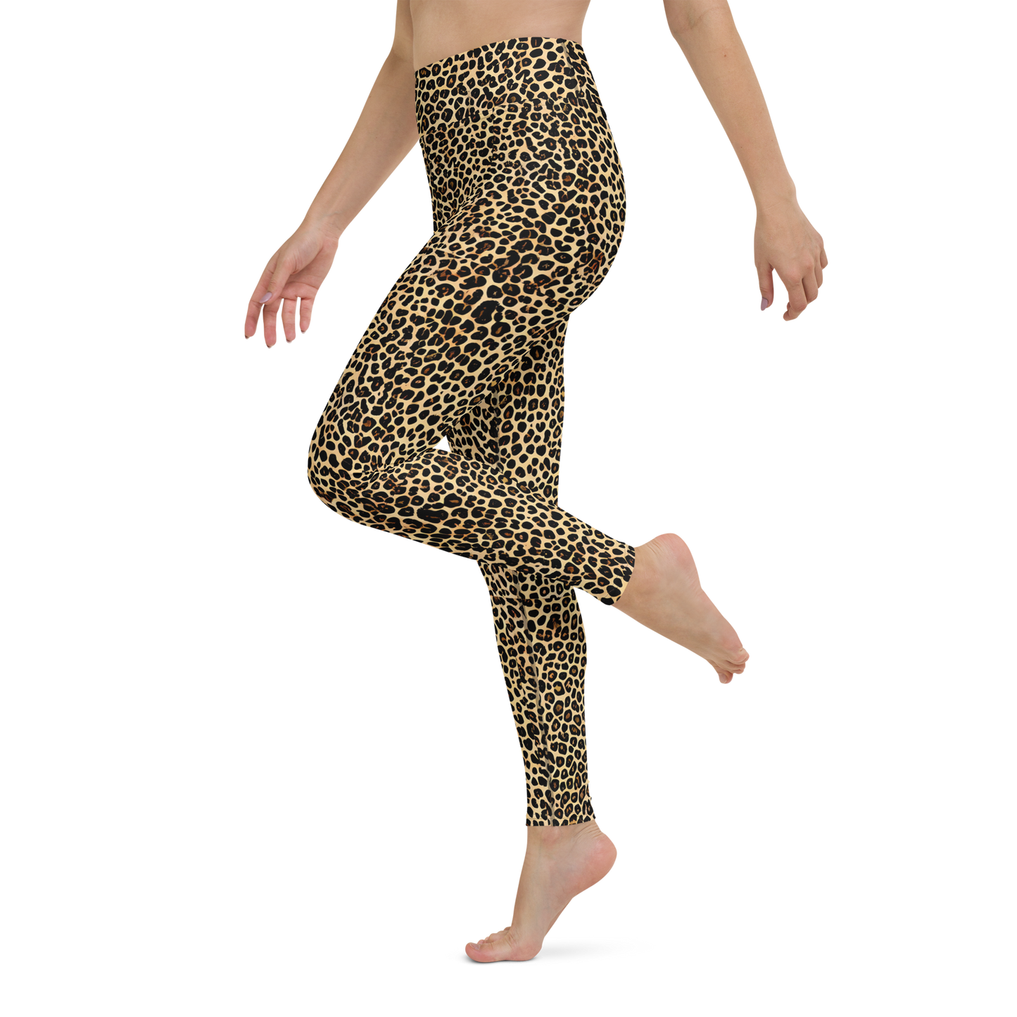 Yoga Leggings - Cheetah Mosaic