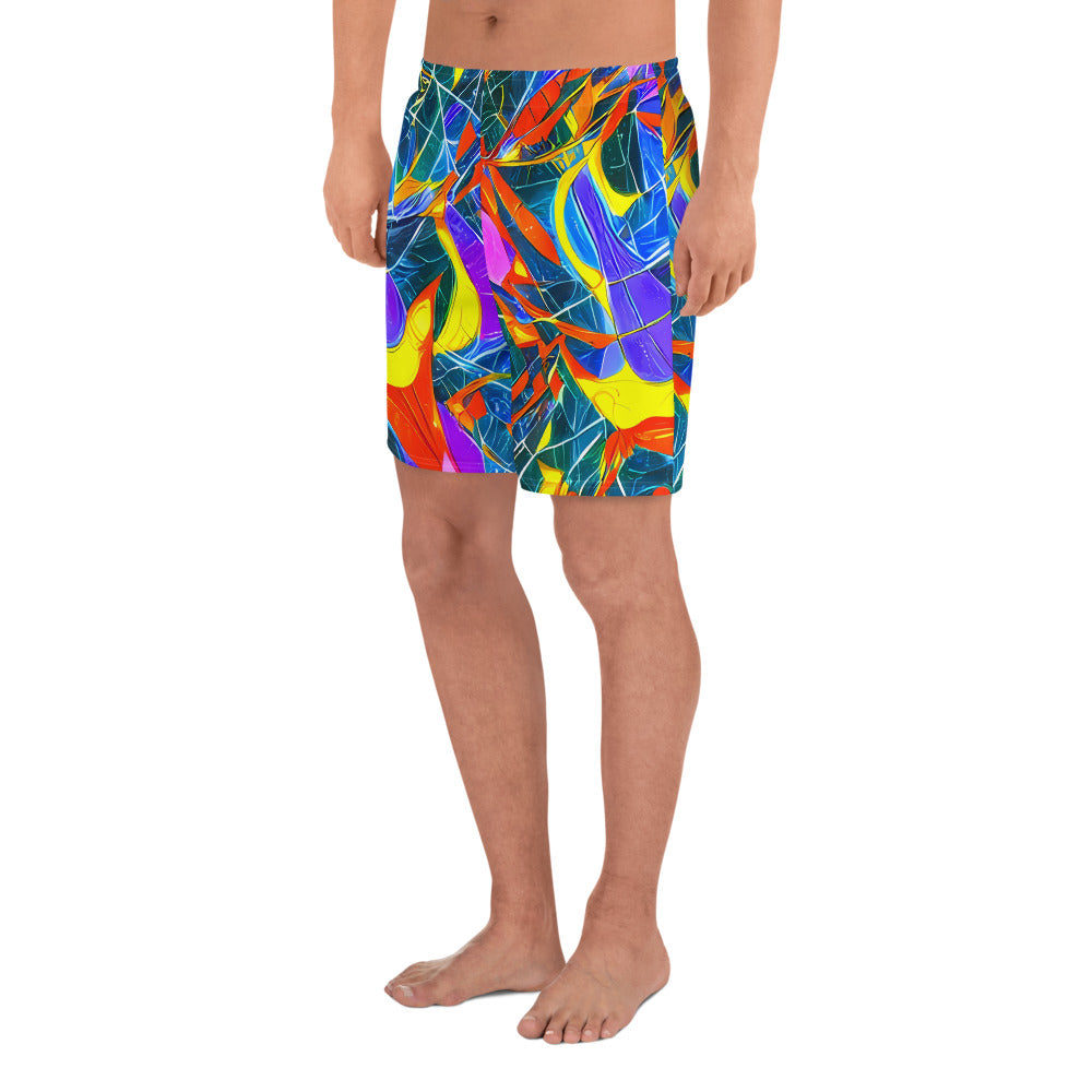 Men's Athletic Shorts - Arkhipov Waves