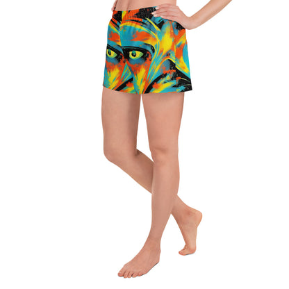 Athletic Shorts - Solar Swoosh