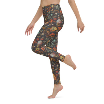 Yoga Leggings - Florescent Void