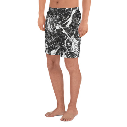 Men's Athletic Shorts - Void Vortex