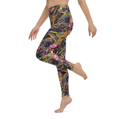 Yoga Leggings - Psychedelic Deep Space