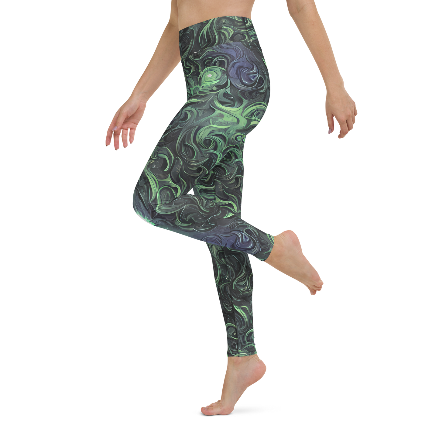 Yoga Leggings - Savrasov Swirls