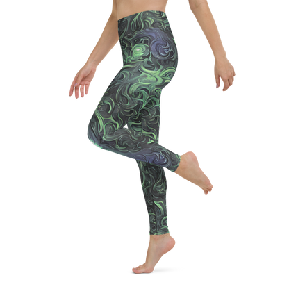 Yoga Leggings - Savrasov Swirls