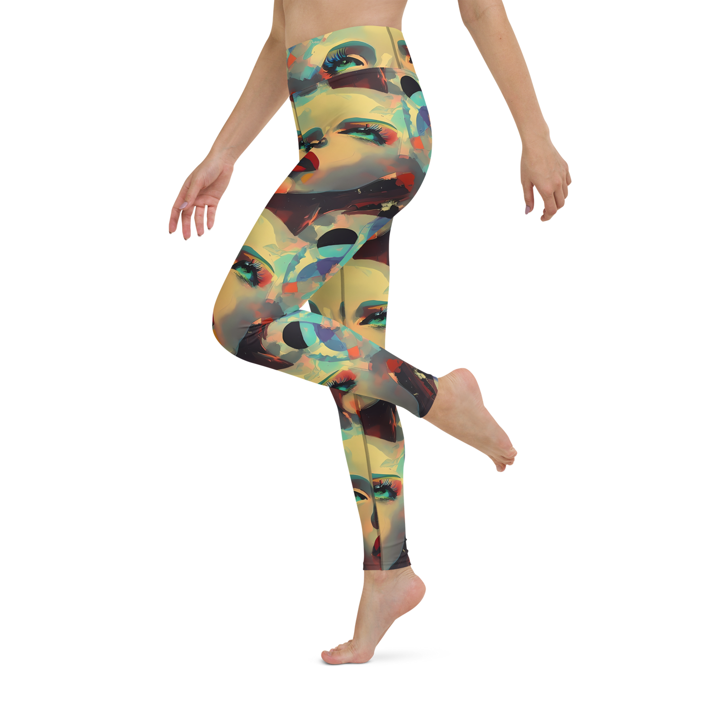 Yoga Leggings - Astral Reflections