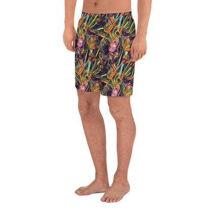 Men's Athletic Shorts - Psychedelic Deep Space