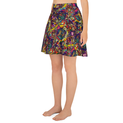 Skater Skirt - Cosmic Collage