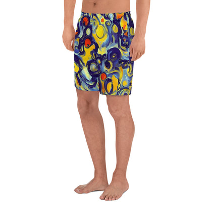 Men's Athletic Shorts - Dynamic Doodles