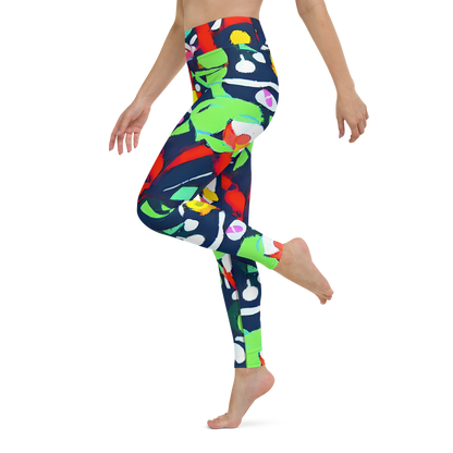 Yoga Leggings - Chagall's Dream