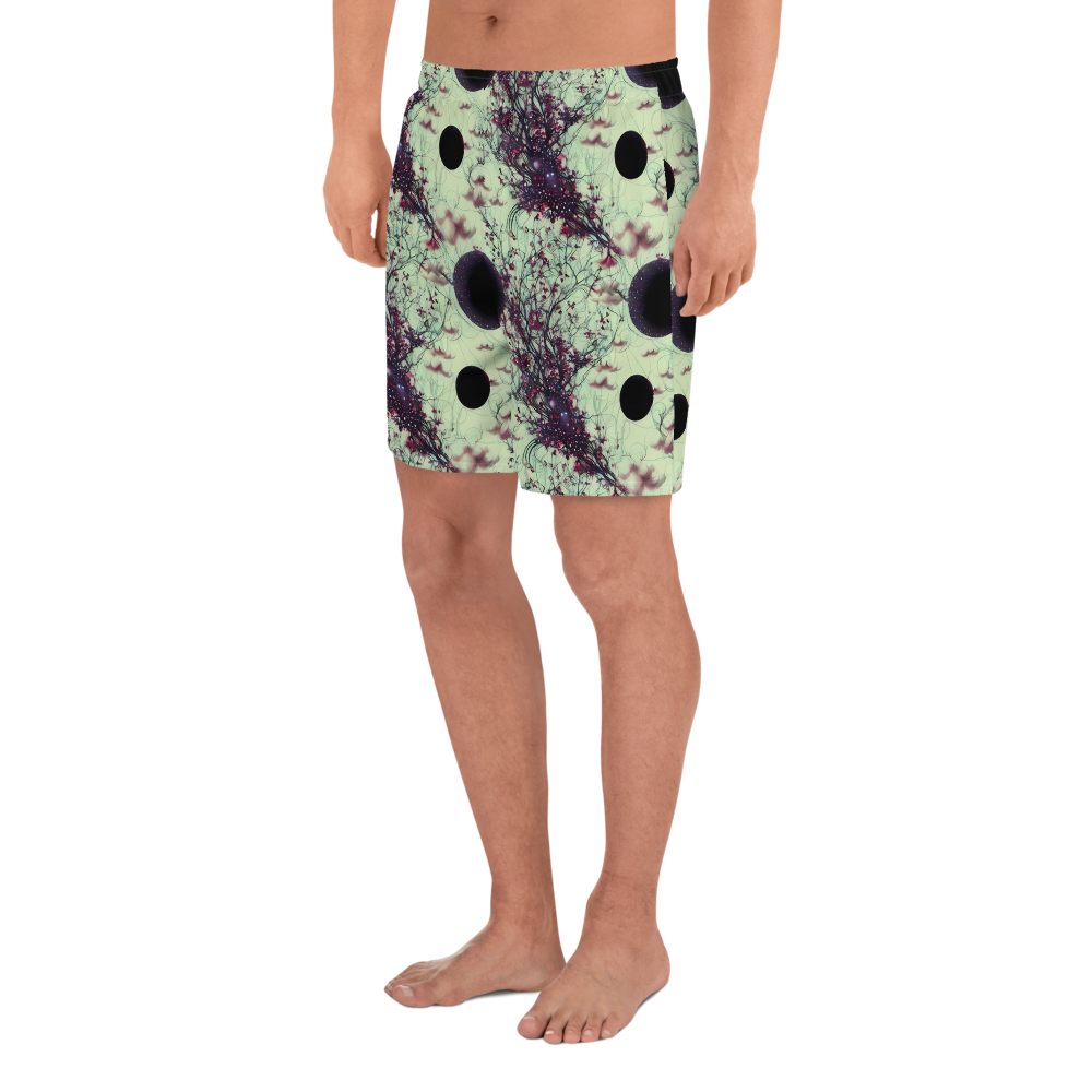 Men's Athletic Shorts - Celestial Bloom