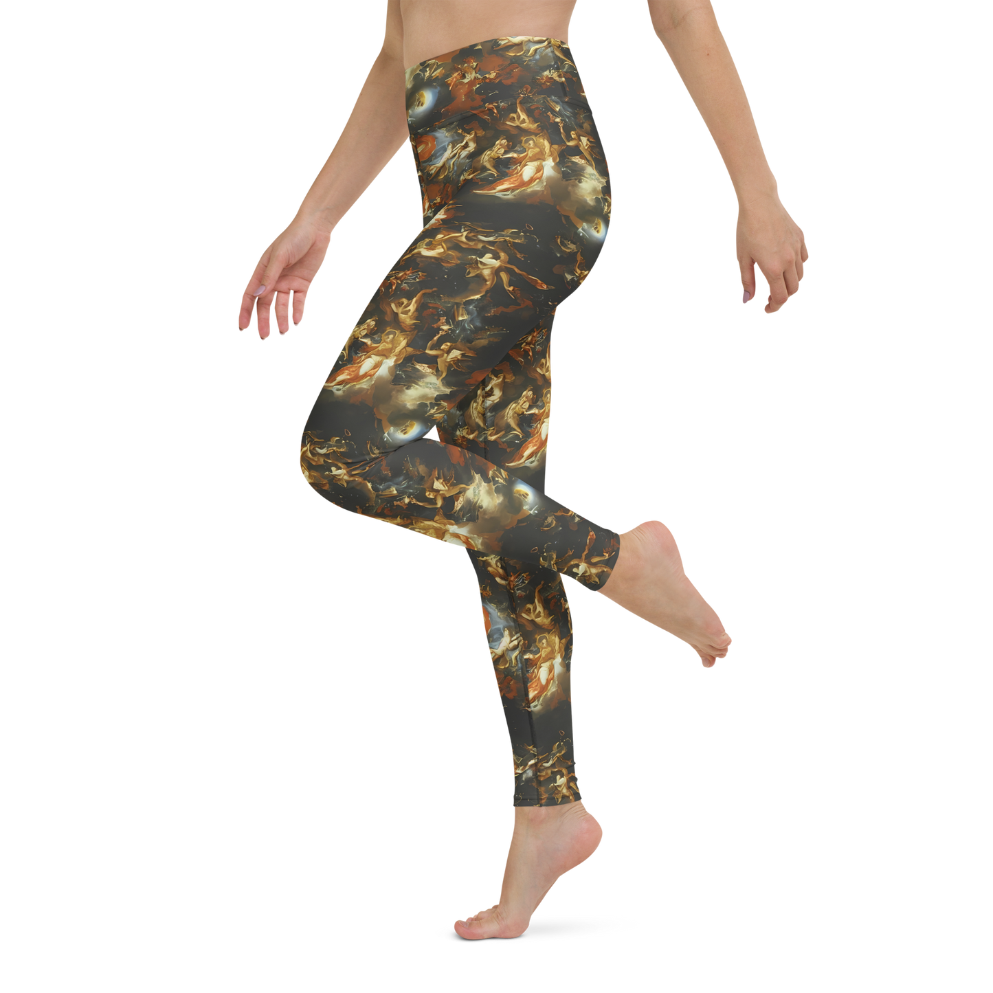 Yoga Leggings - Van Dyck Vortex