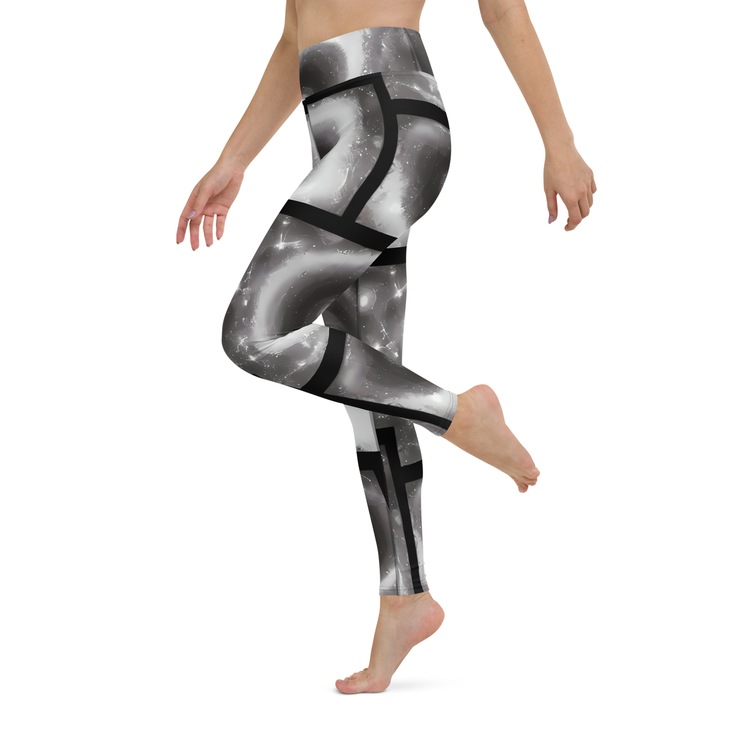 Yoga Leggings - Arbus Whorls