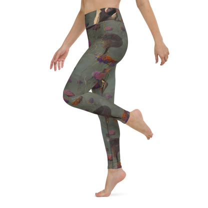 Yoga Leggings - Ethereal Bloom