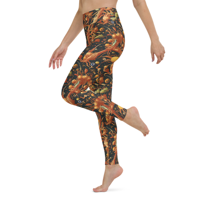 Yoga Leggings - Bosschaert's Nebula