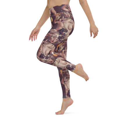 Yoga Leggings - Nebula Siren