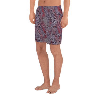 Men's Athletic Shorts - Nebula Waves