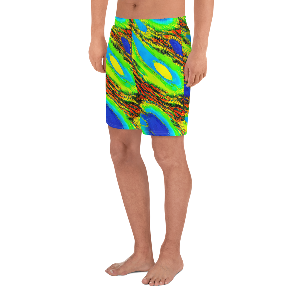 Men's Athletic Shorts - Hodgkin's Blaze