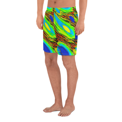 Men's Athletic Shorts - Hodgkin's Blaze