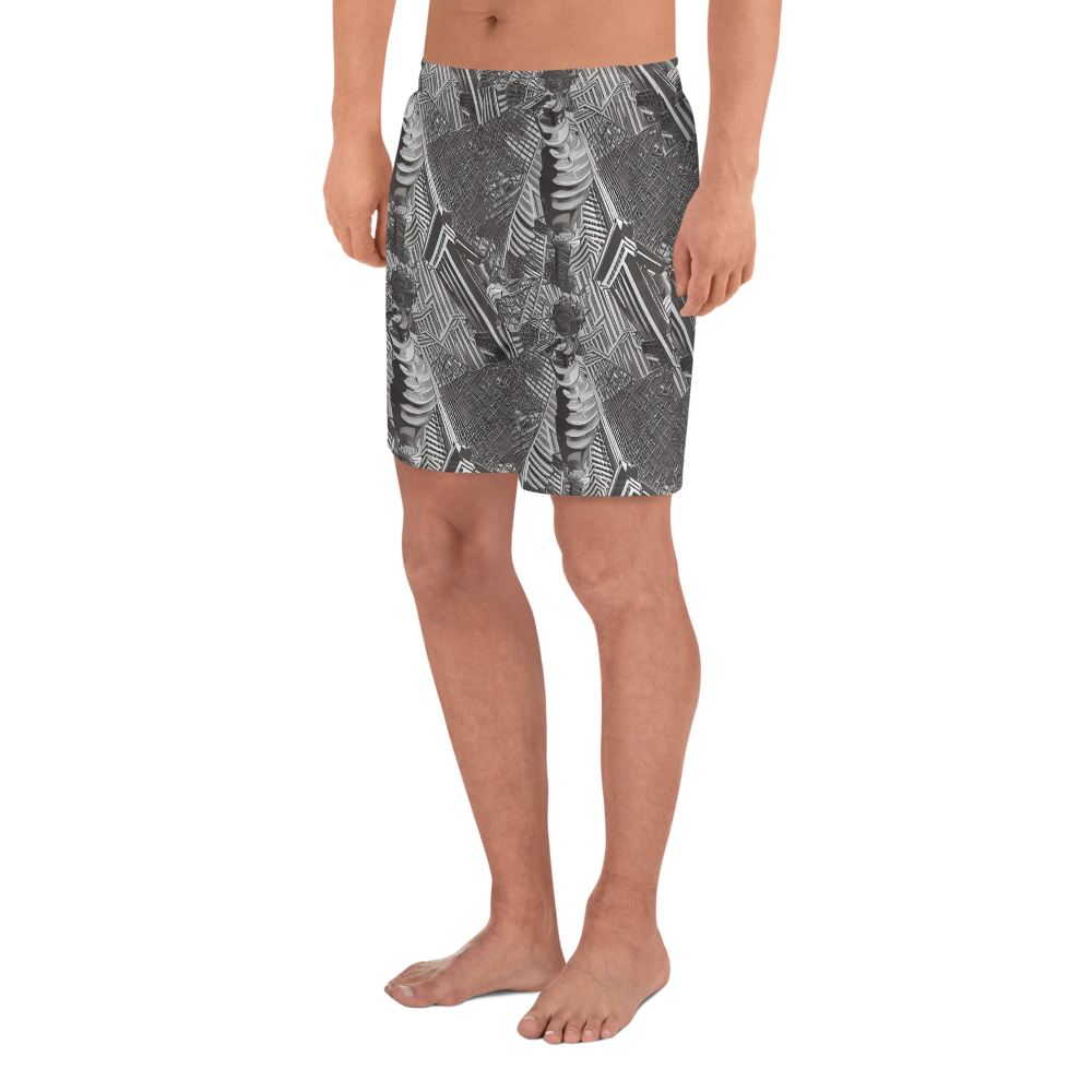 Men's Athletic Shorts - Piranesi's Web