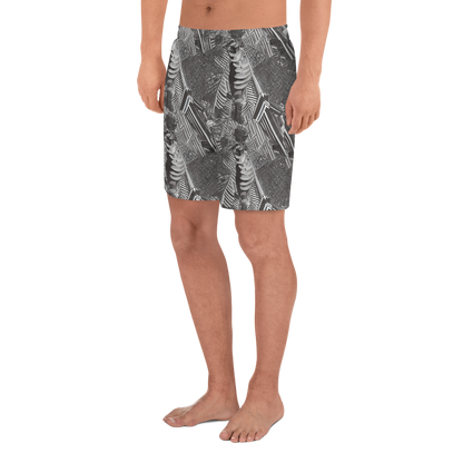 Men's Athletic Shorts - Piranesi's Web