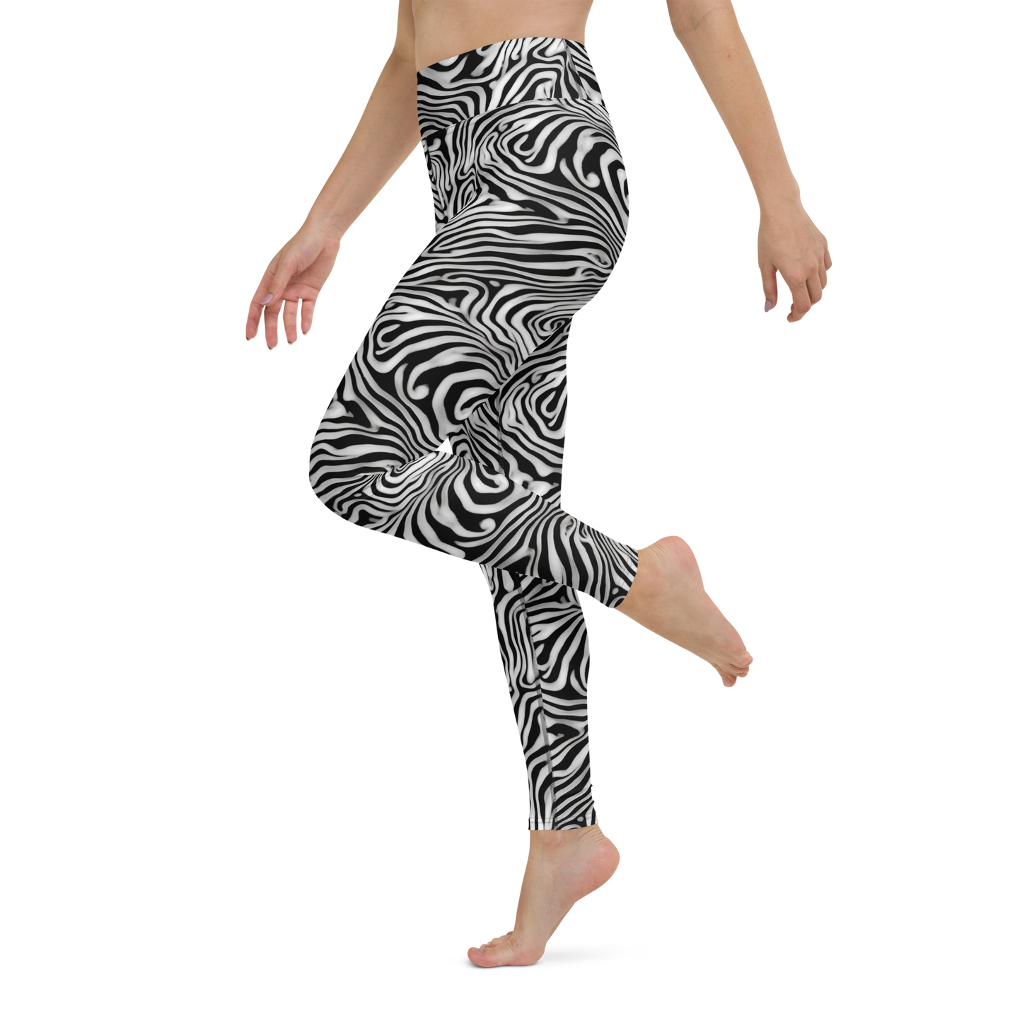 Yoga Leggings - Warped Cosmos