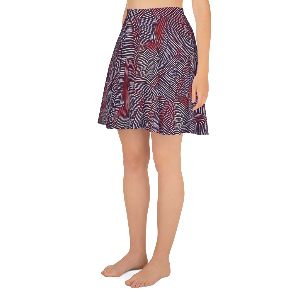 Skater Skirt - Nebula Waves