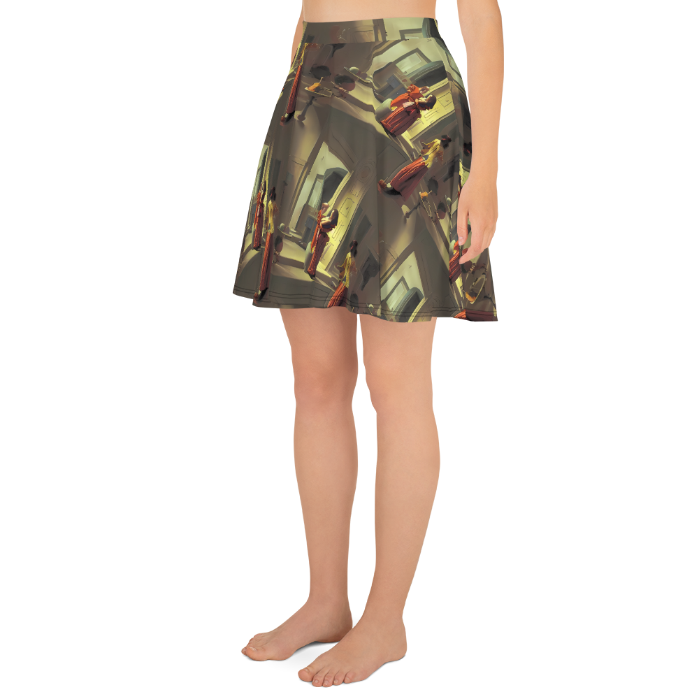 Skater Skirt - Surreal Shadows